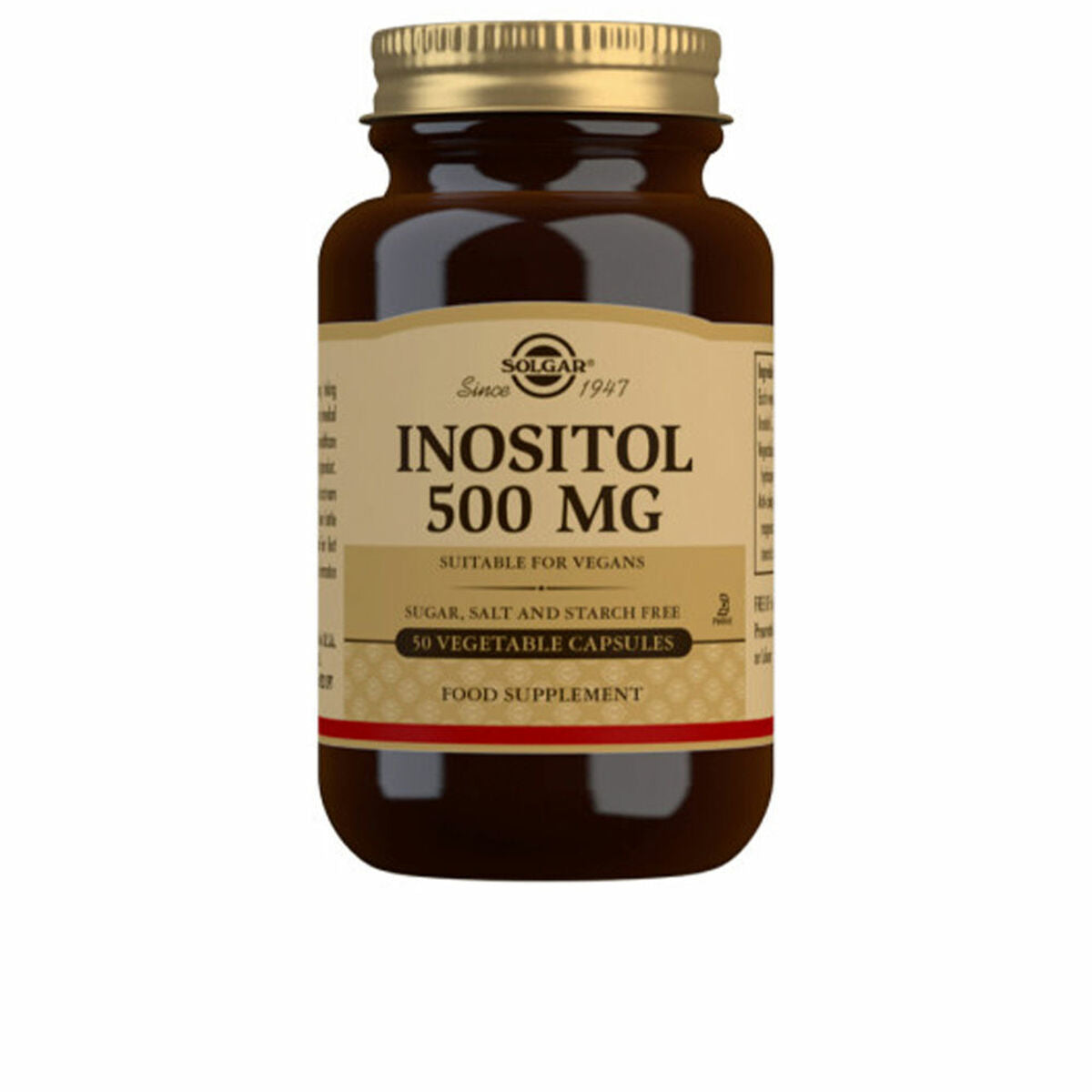 Inositol Solgar E1449 50 Capsules 500 mg 50 Units Solgar