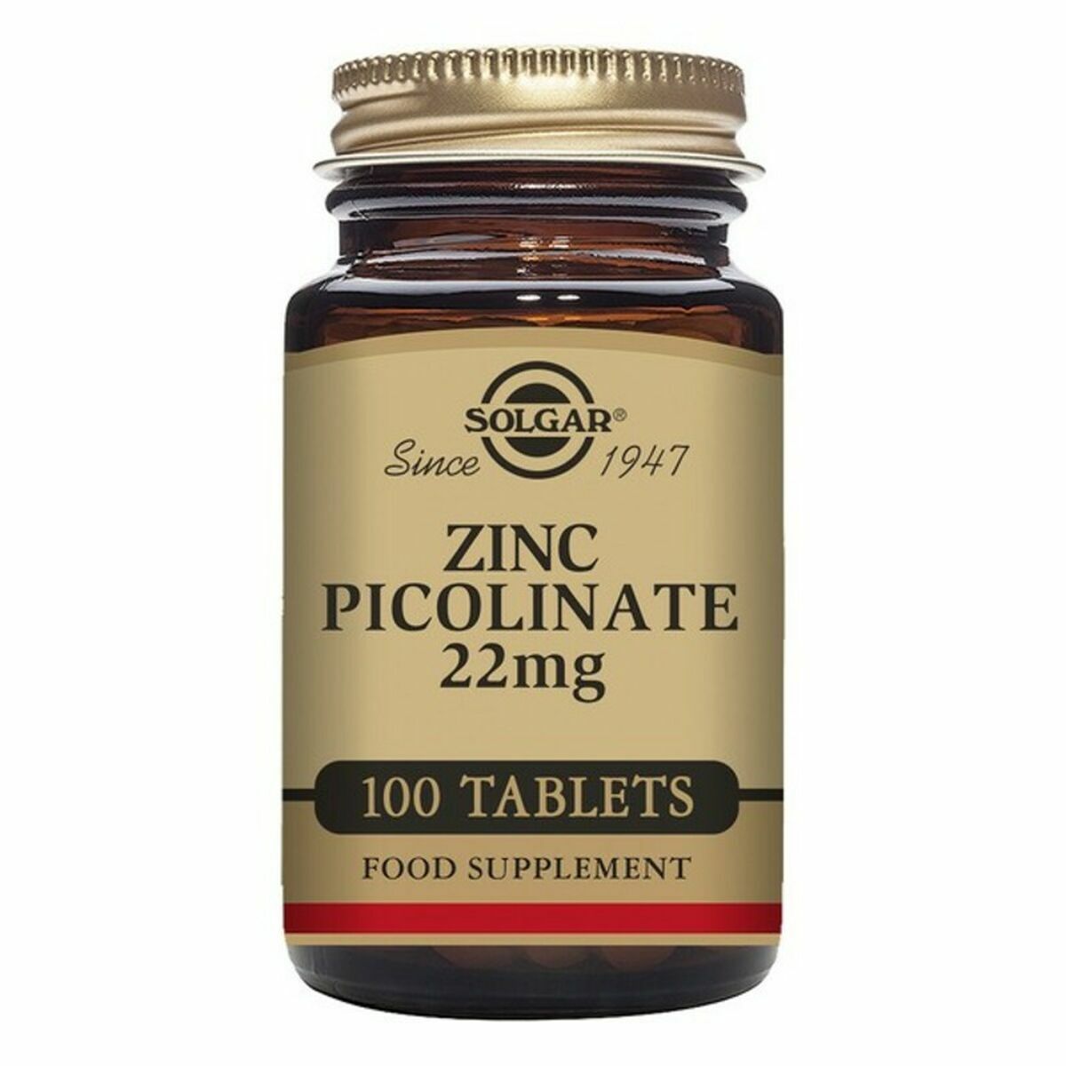 Zinc Picolinate Solgar 100 Units Solgar