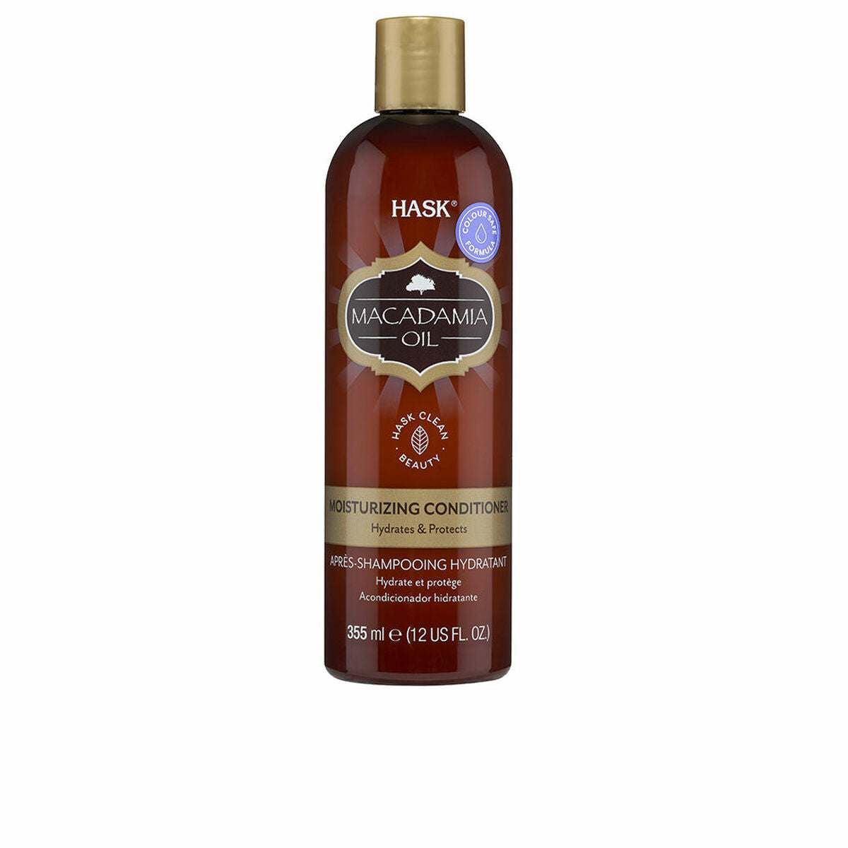 Moisturizing conditioner HASK MACADAMIA OIL 355 ml