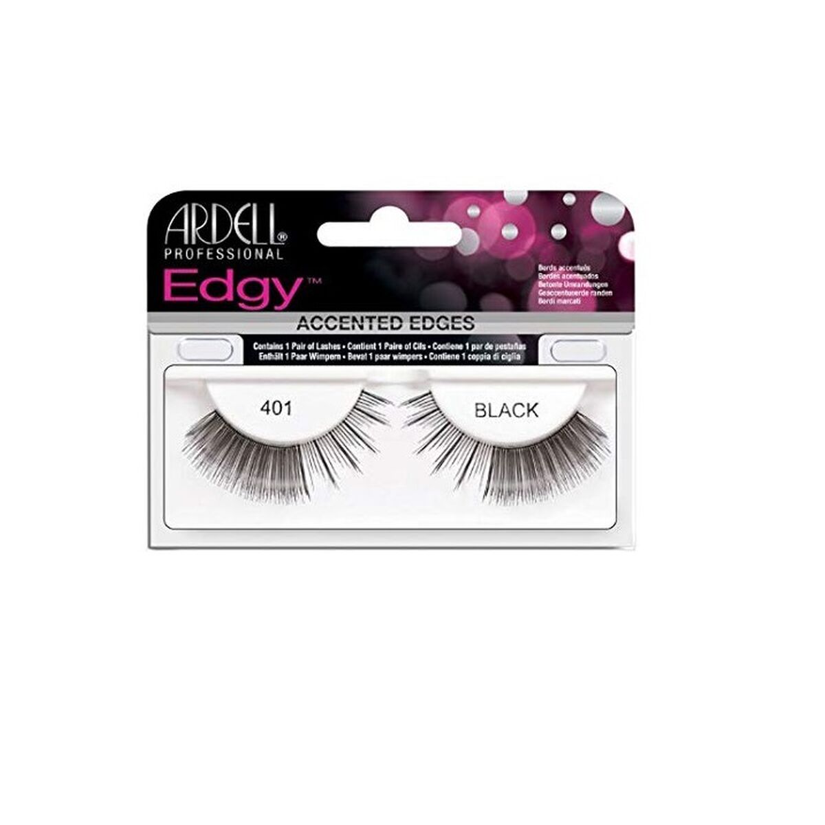 Set of false eyelashes Ardell Edgy Nº 401 Ardell