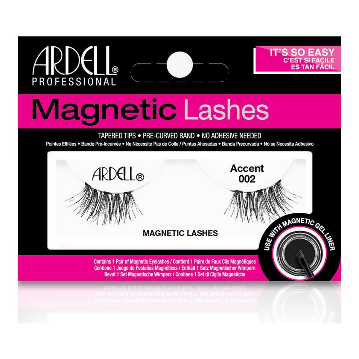 False Eyelashes Ardell Magnetic Accent 002 (2 uds) Ardell