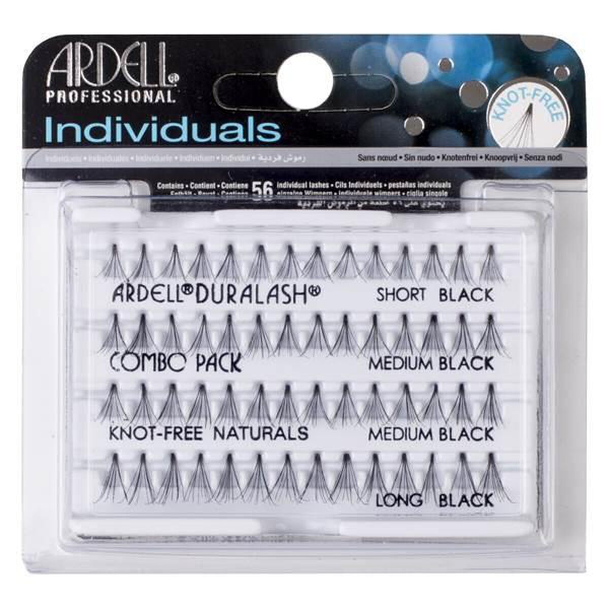 Set of false eyelashes Ardell Duralash Combo Individual eyelashes 56 Units Ardell