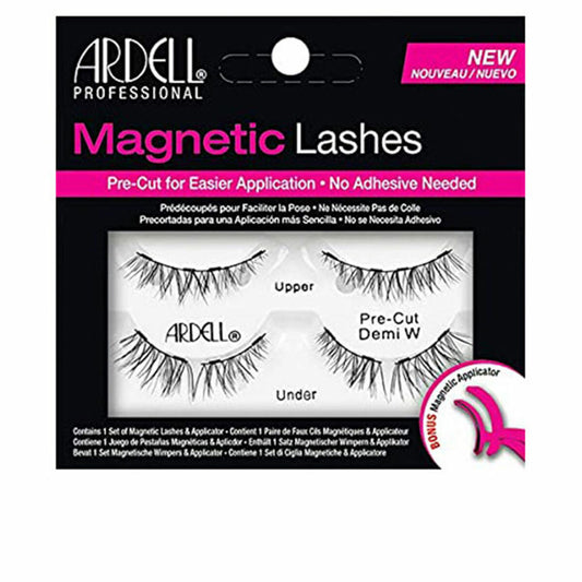 Set of false eyelashes Ardell Pre-Cut Demi W Magnetic