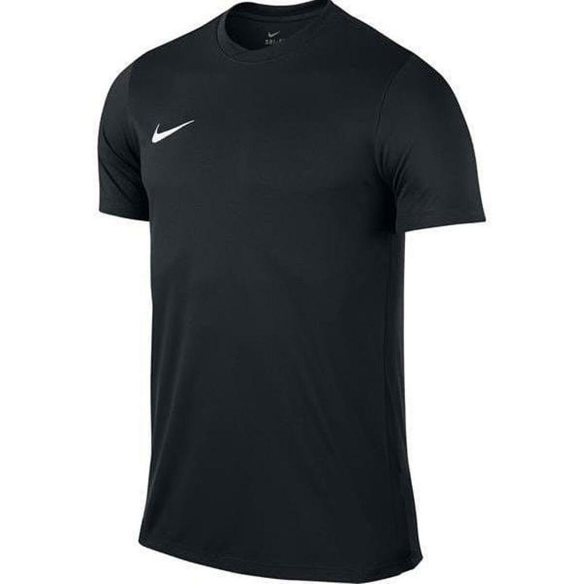 Child's Short Sleeve T-Shirt Nike DRI FIT PARK 7 BV6741 010 Black Nike