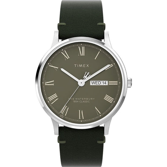 Men's Watch Timex THE WATERBURY Green (Ø 40 mm) Timex