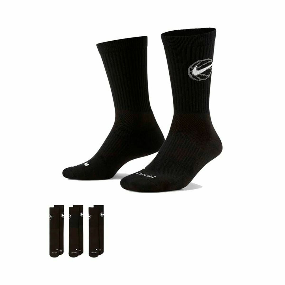 Socks Nike Everyday Crew Black