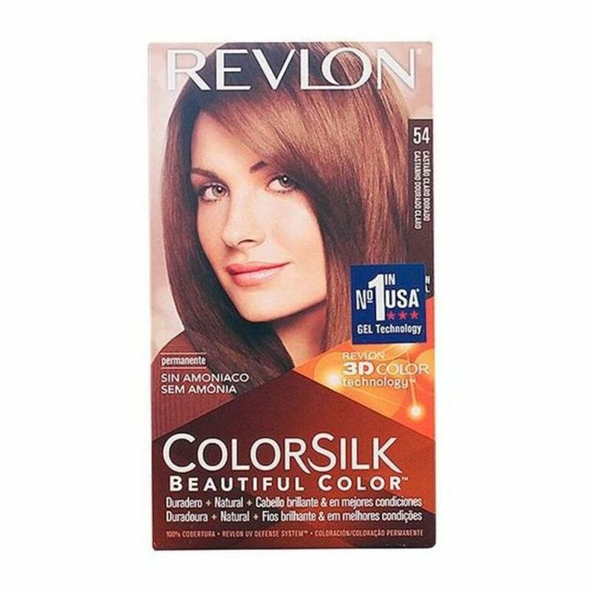 Dye No Ammonia Revlon 309978695547 Light Golden Brown (3 Units) Revlon