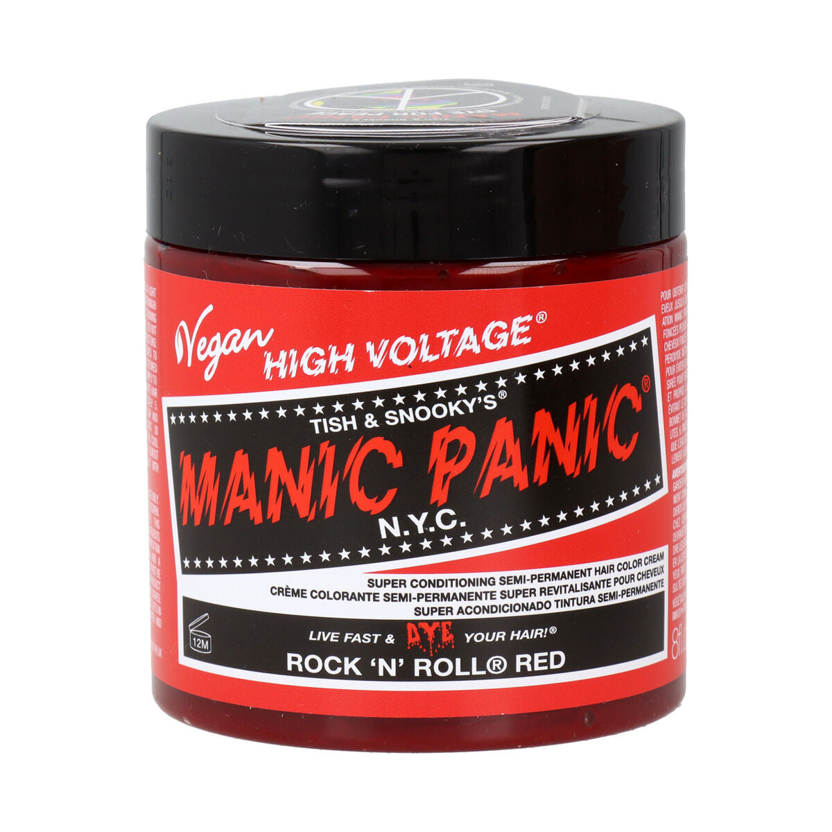 Semi-permanent Colourant Manic Panic Panic High Red Vegan (237 ml) Manic Panic