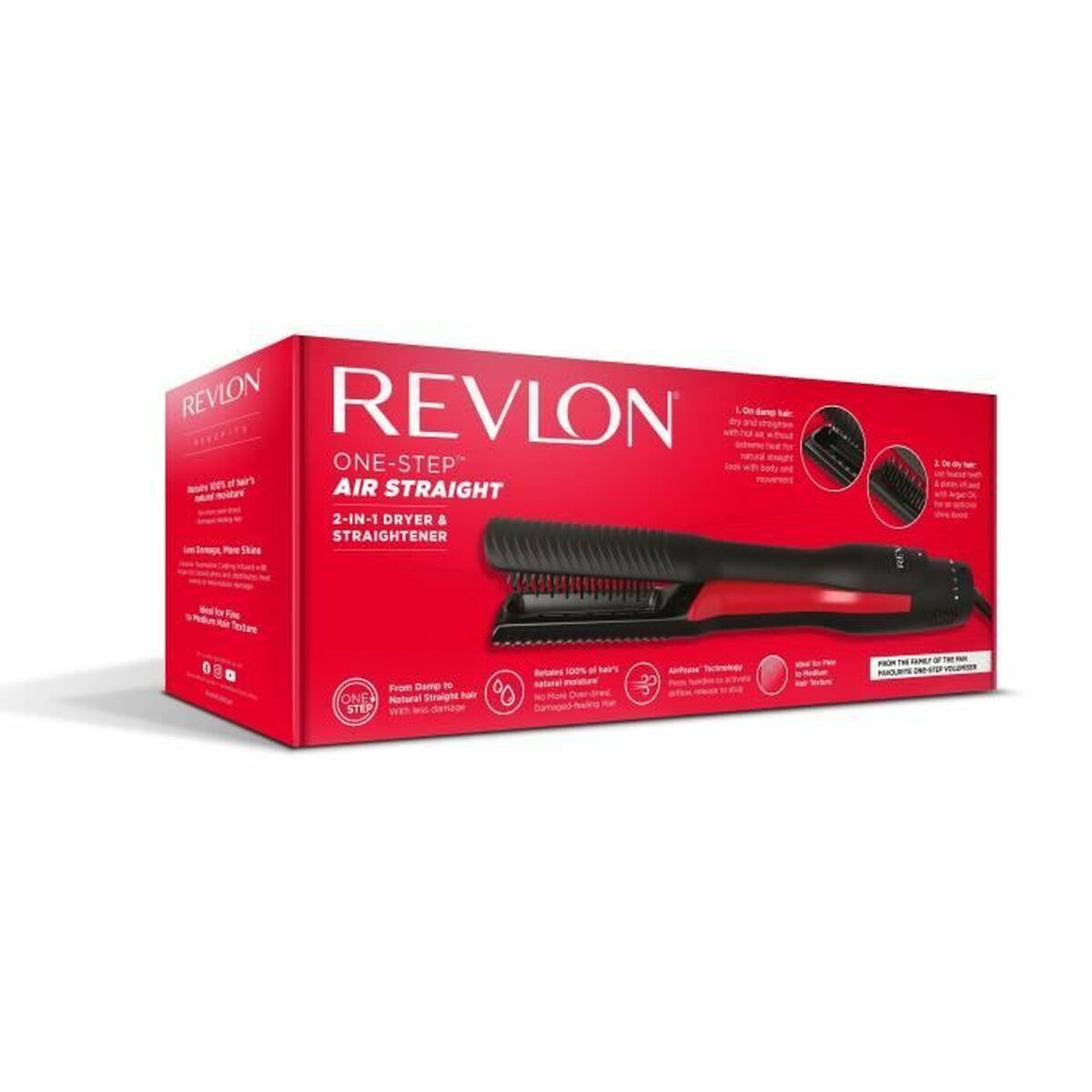 Hair Straightener Revlon RVDR5330 Black 1000 W Revlon