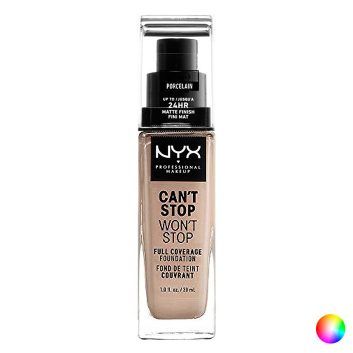 Liquid Make Up Base Can't Stop Won't Stop NYX (30 ml) (30 ml) NYX