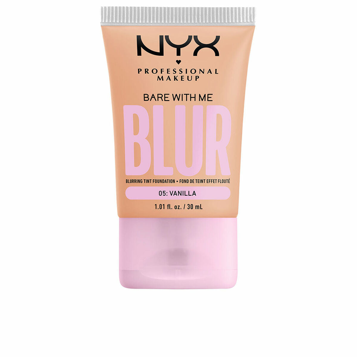 Liquid Make Up Base NYX Bare With Me Blur Nº 05-vanilla 30 ml NYX