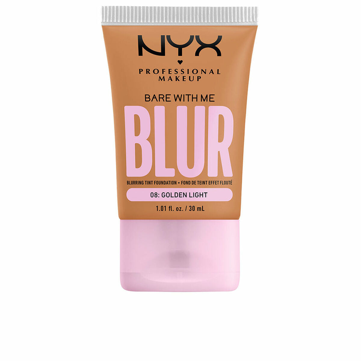 Liquid Make Up Base NYX Bare With Me Blur Nº 08 Golden light 30 ml NYX