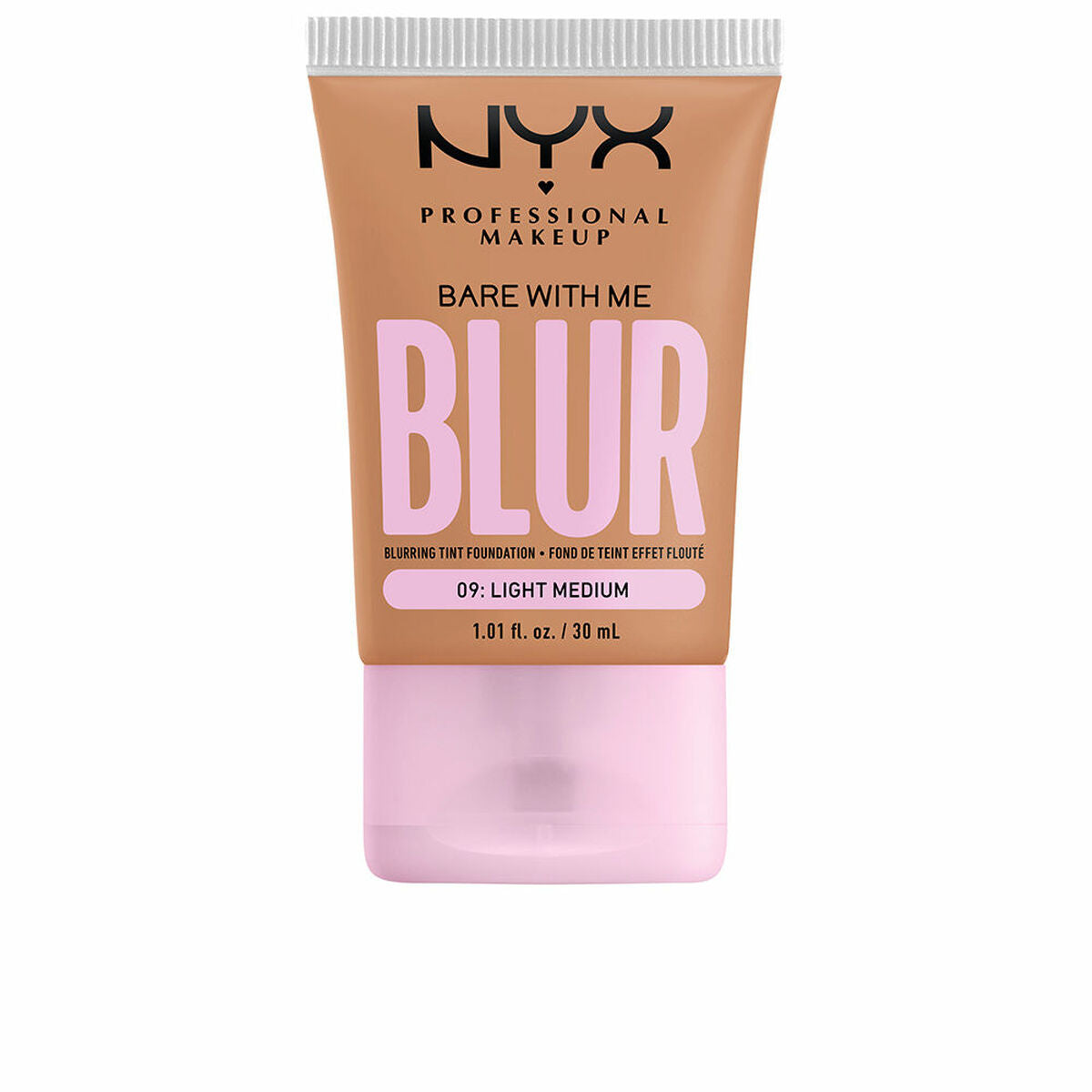 Liquid Make Up Base NYX Bare With Me Blur Nº 09-light medium 30 ml NYX