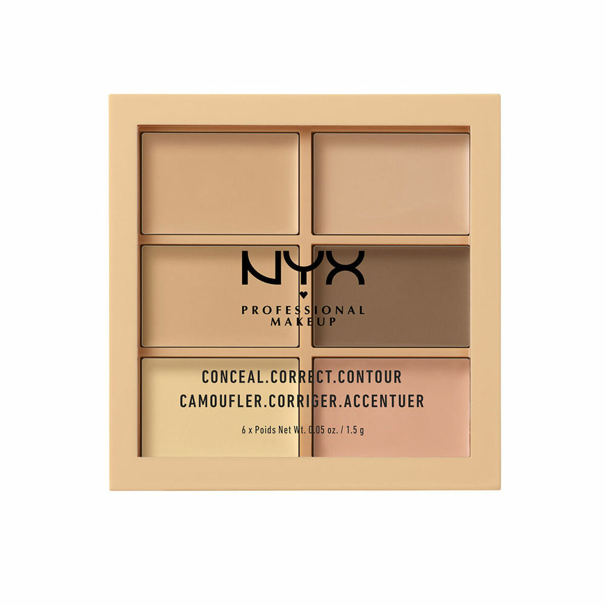 Make-Up Set NYX Conceal Correct Contour 6 x 1,5 g Palette 1,5 g NYX