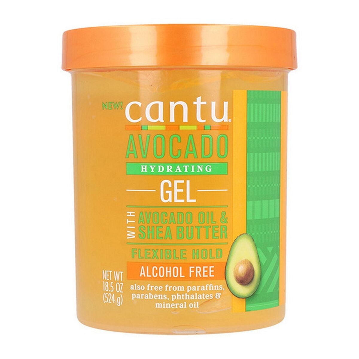 Shaping Gel Cantu Avocado Hydrating Avocado oil 524 g Cantu