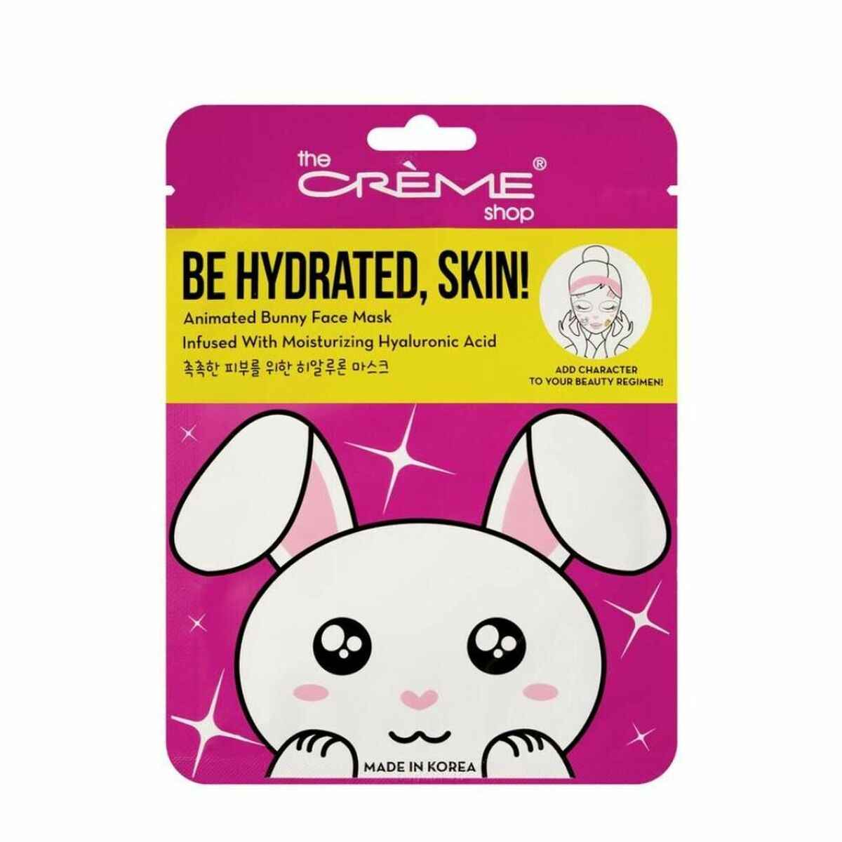 Facial Mask The Crème Shop Be Hydrated, Skin! Bunny (25 g) The Crème Shop