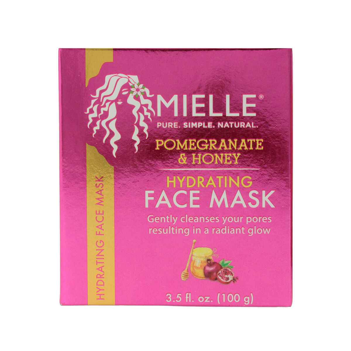 Facial Mask Mielle Pomegranate Honey Hydrating (100 g) Mielle