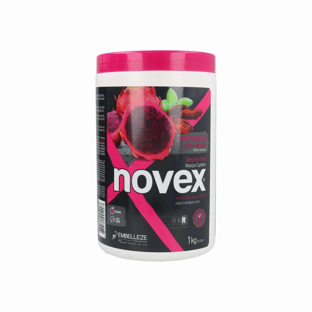 Hair Mask Novex Superhairfood Pitaya + Goji