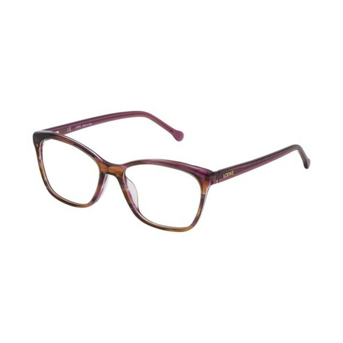 Ladies'Spectacle frame Loewe VLWA07M5306DB Brown Orange Pink (ø 53 mm) Loewe