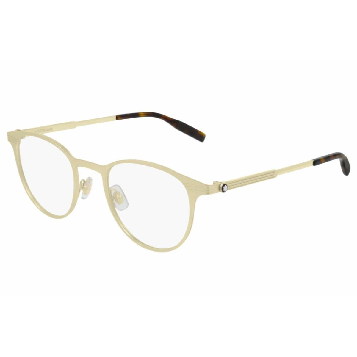 Men' Spectacle frame Montblanc MB0095O-002 Golden Ø 48 mm Montblanc