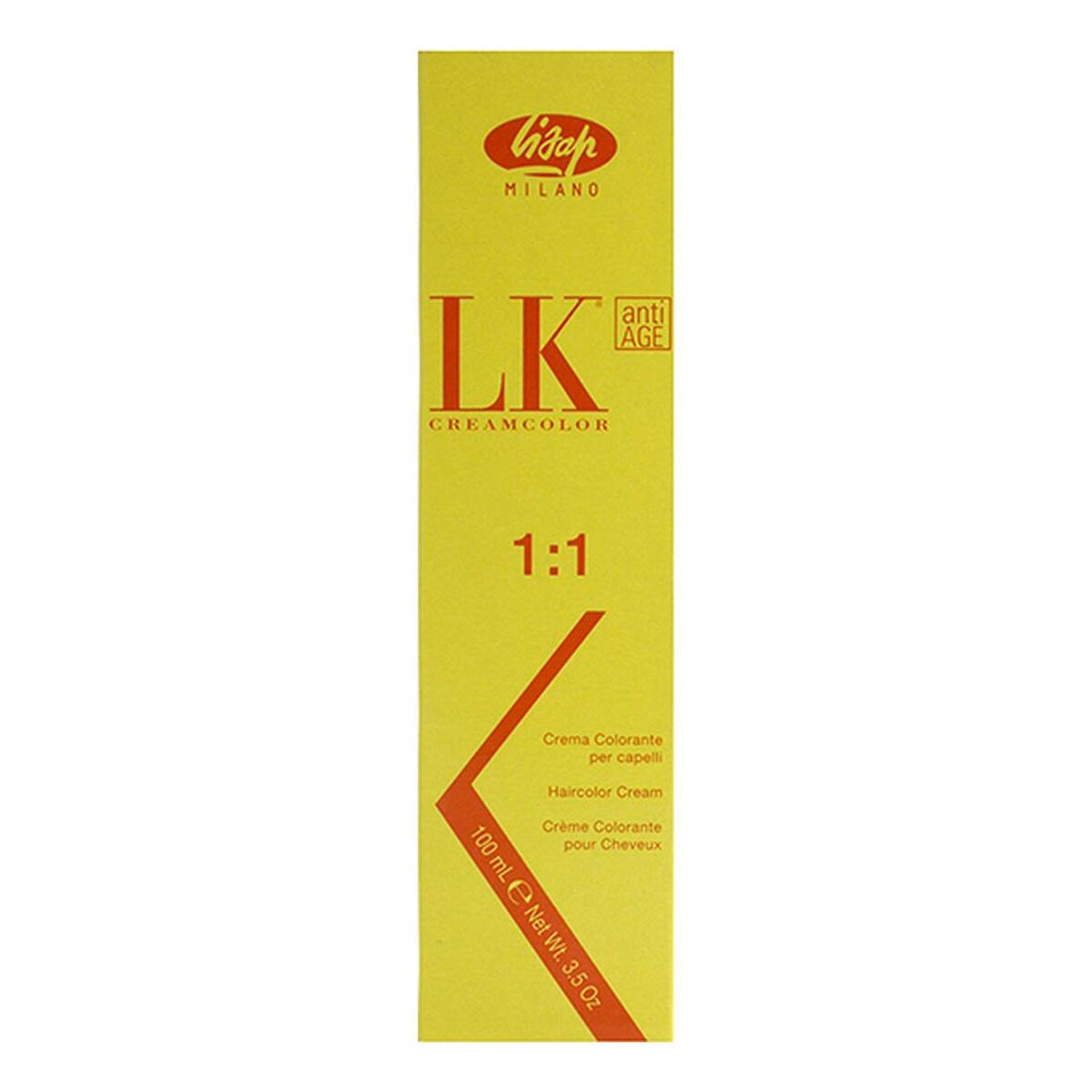 Cream Colourant Lil Antiage Lisap 6/76 Curry Lisap