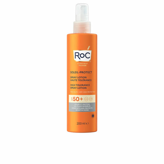 Spray Sun Protector Roc High Tolerance SPF 50 (200 ml)