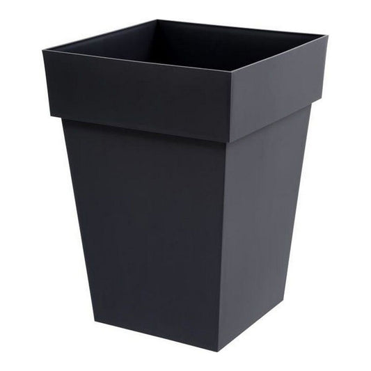 Plant pot EDA Tuscan Grey Dark grey polypropylene 39 x 39 x 53 cm EDA