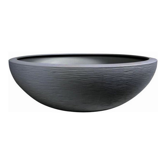 Plant pot EDA Graphit Washbasin Grey Dark grey (Ø 59 x 21 cm) EDA