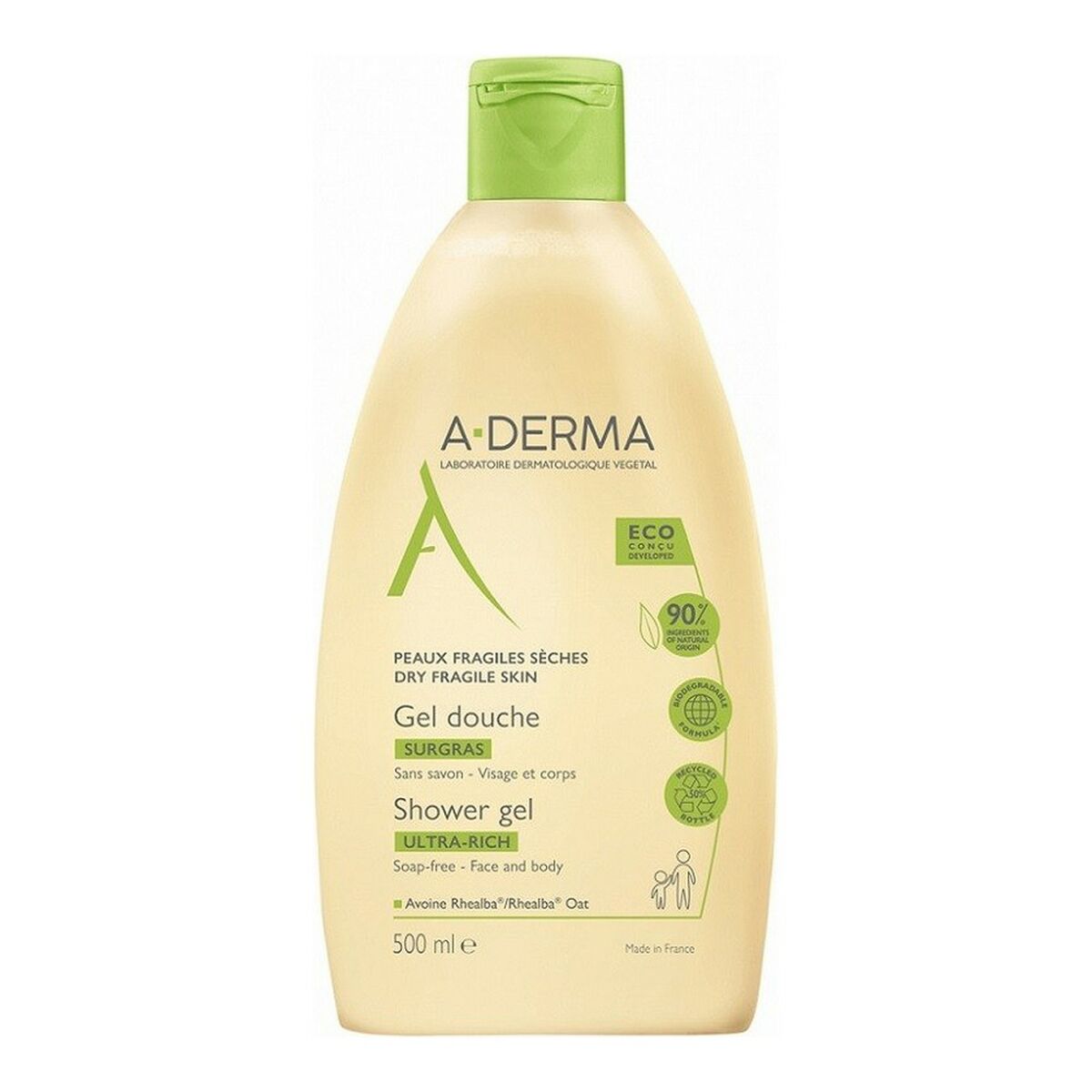 Shower Gel A-Derma Ultra Rich 500 ml (1 Unit) A-Derma