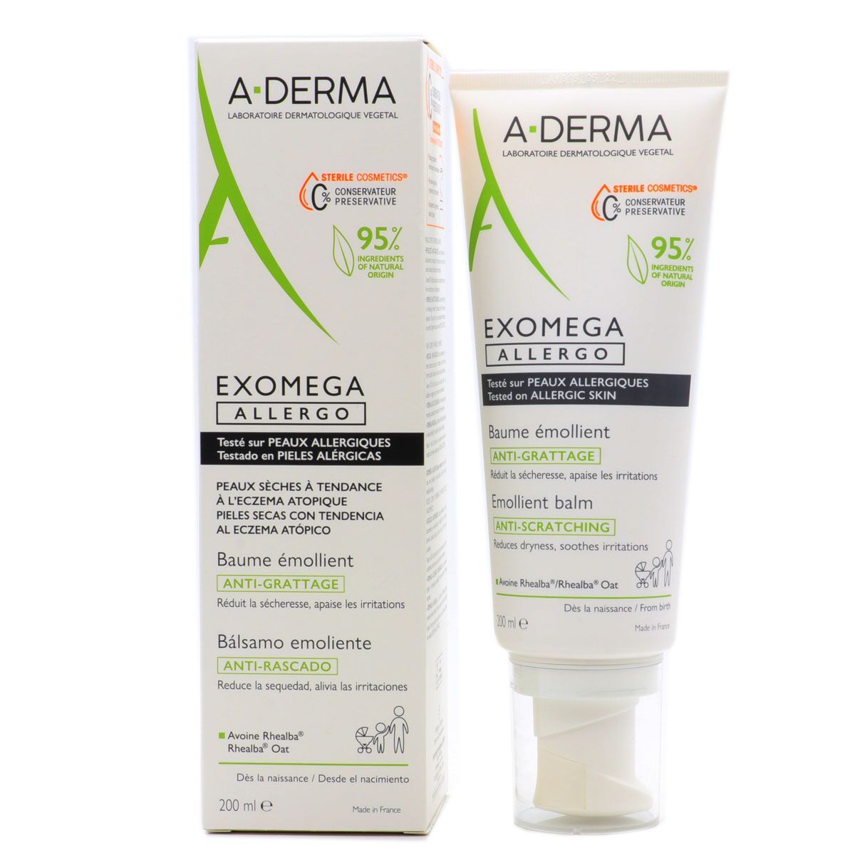 Facial Cream A-Derma Exomega Allergo A-Derma