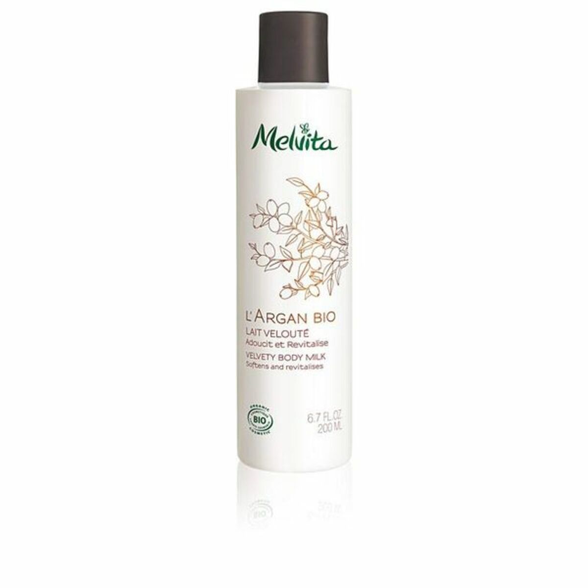 Body Lotion L'Argan Bio Melvita Moisturizing (200 ml)