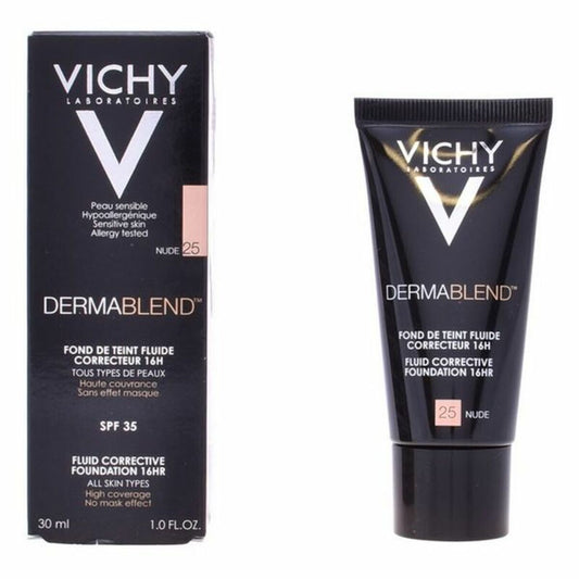 Fluid Foundation Make-up Dermablend Vichy Spf 35 30 ml Vichy