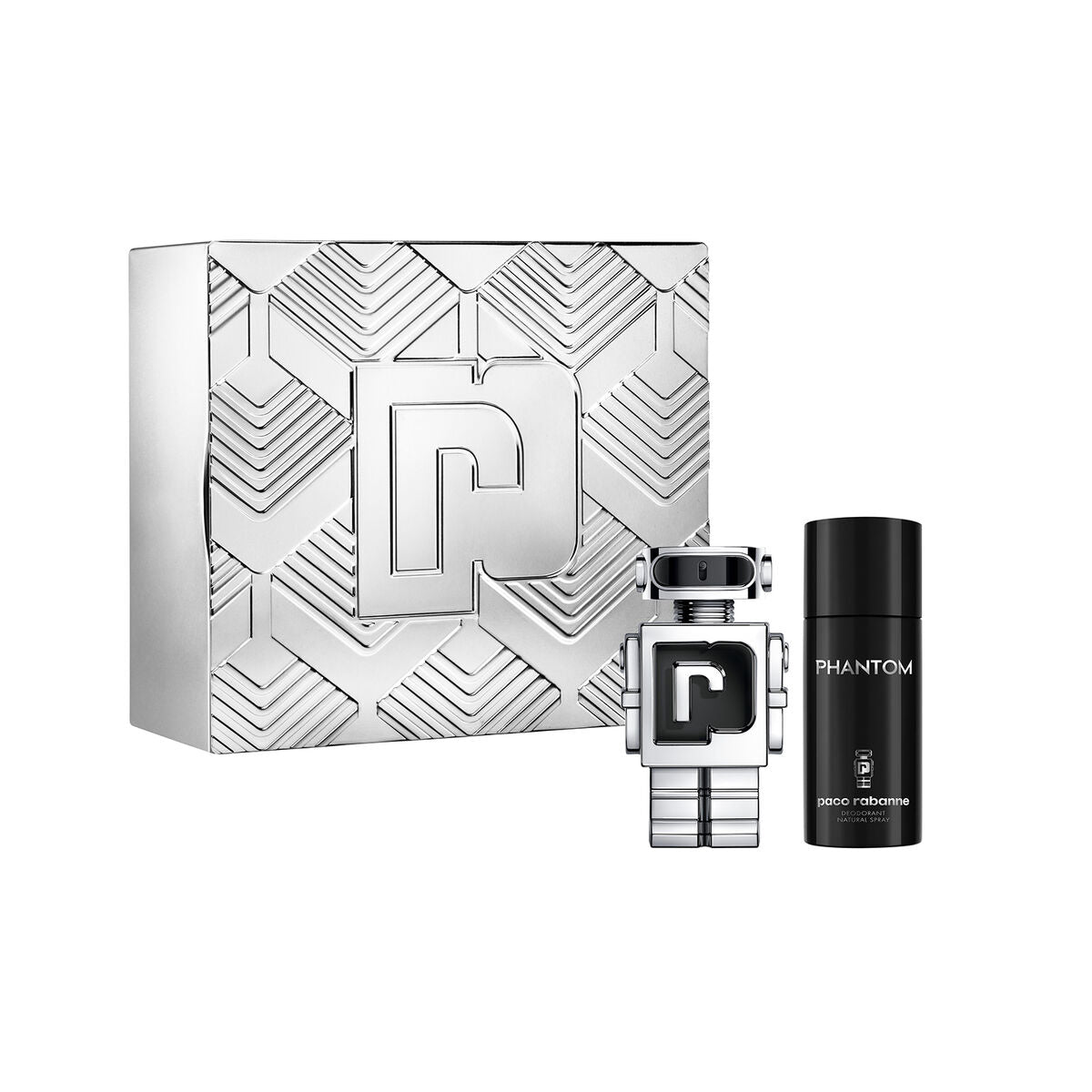 Men's Perfume Set Paco Rabanne Phantom EDT 2 Pieces Paco Rabanne