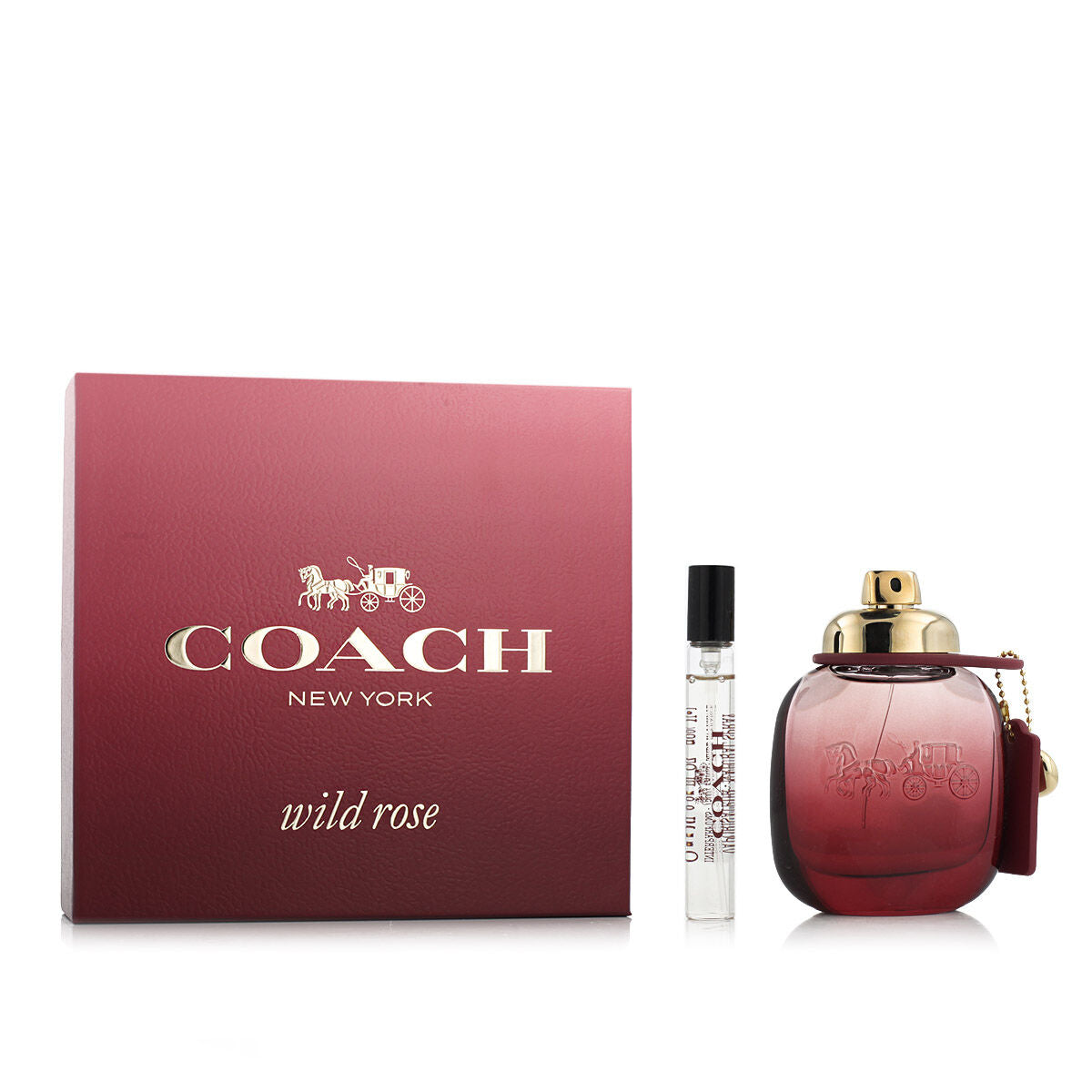 Women's Perfume Set Coach EDP Wild Rose 2 Pieces