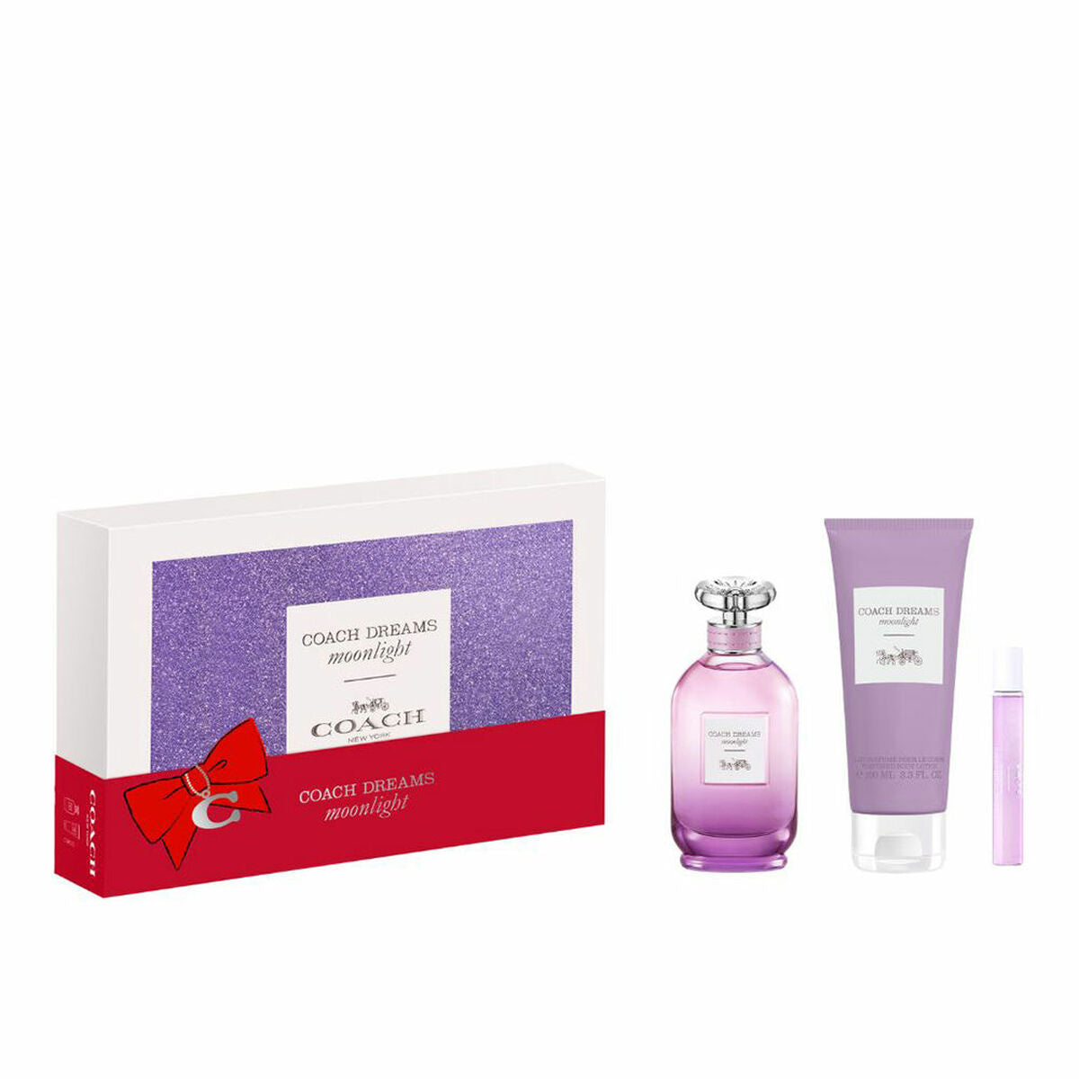 Women's Perfume Set Coach Dreams Moonlight 3 Pieces