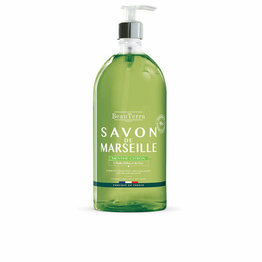 Liquid Soap Beauterra Marseille Mint Universal Lemon Hands 1 L