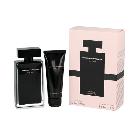 Women's Perfume Set Narciso Rodriguez EDT For Her 2 Pieces Narciso Rodriguez