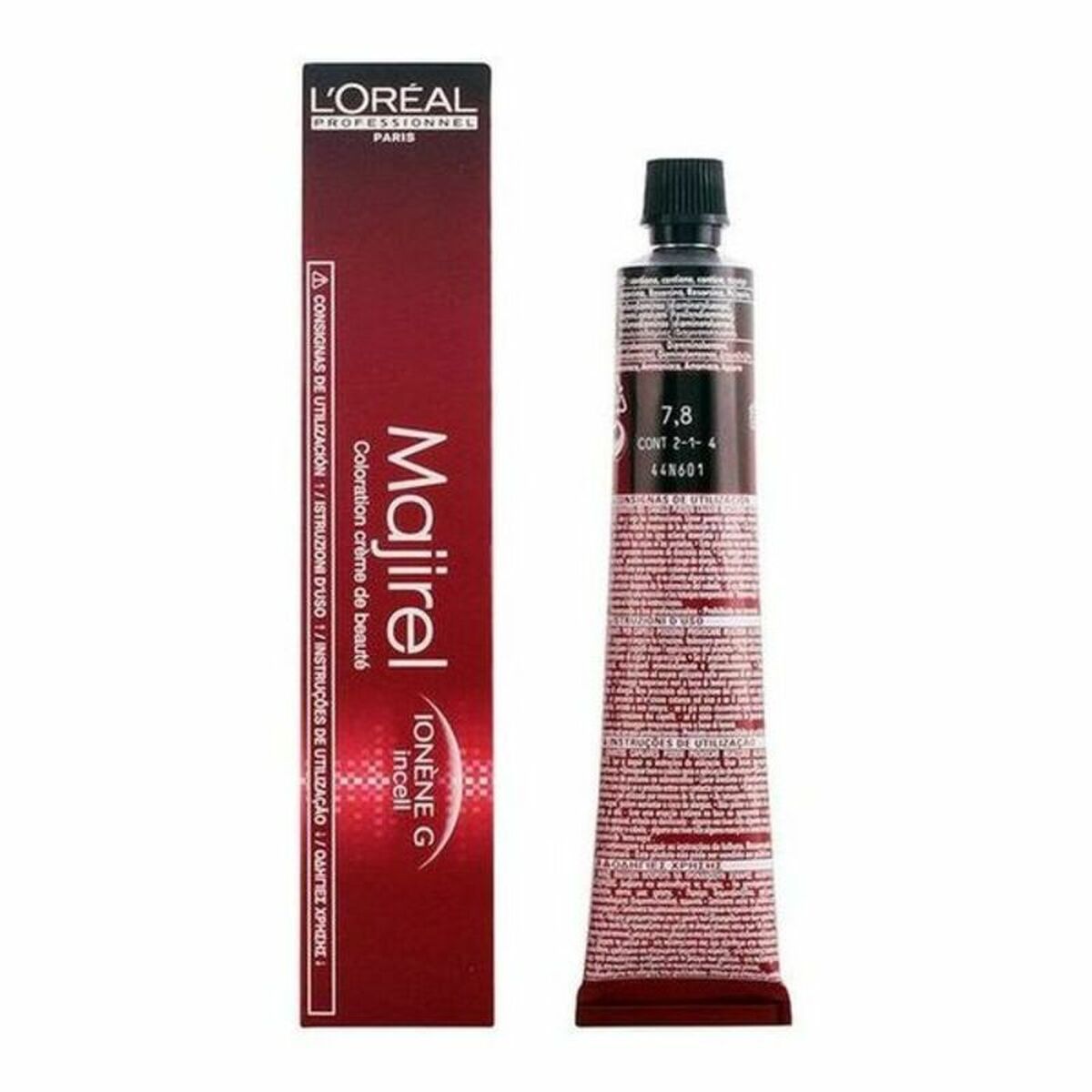 Permanent Dye Majirel L'Oreal Professionnel Paris LMAJ78 (50 ml) Nº 7,8 50 ml LOreal Professionnel Paris