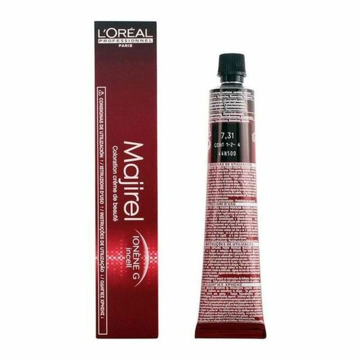 Permanent Dye Majirel L'Oreal Professionnel Paris 0000003544 Nº 7,31 50 ml LOreal Professionnel Paris