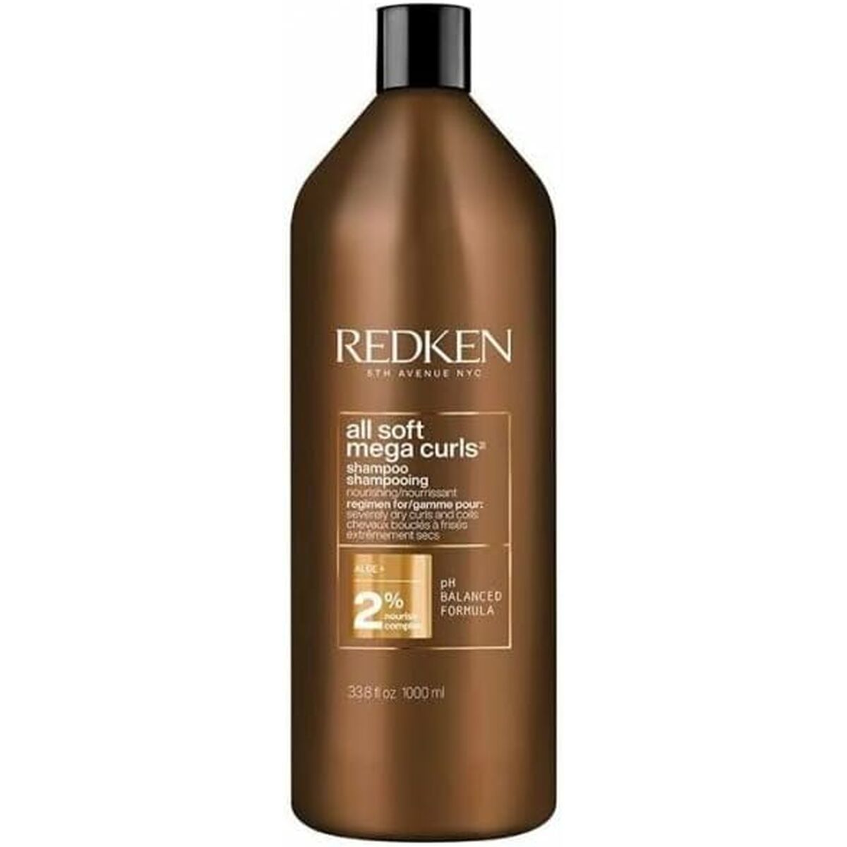 Nourishing Shampoo Redken All Soft Mega Curls 1 L Redken