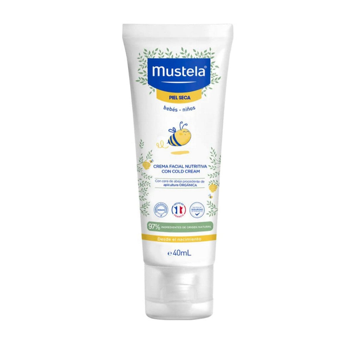 Nourishing Facial Cream Mustela Cold Cream Boys Babies (40 ml) Mustela