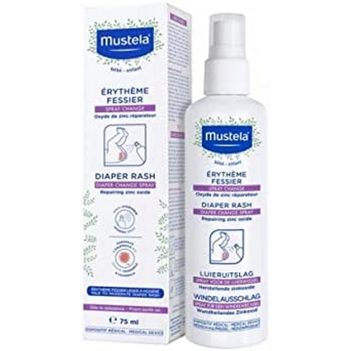 Anti-redness Spray Mustela Niño Babies 75 ml Mustela