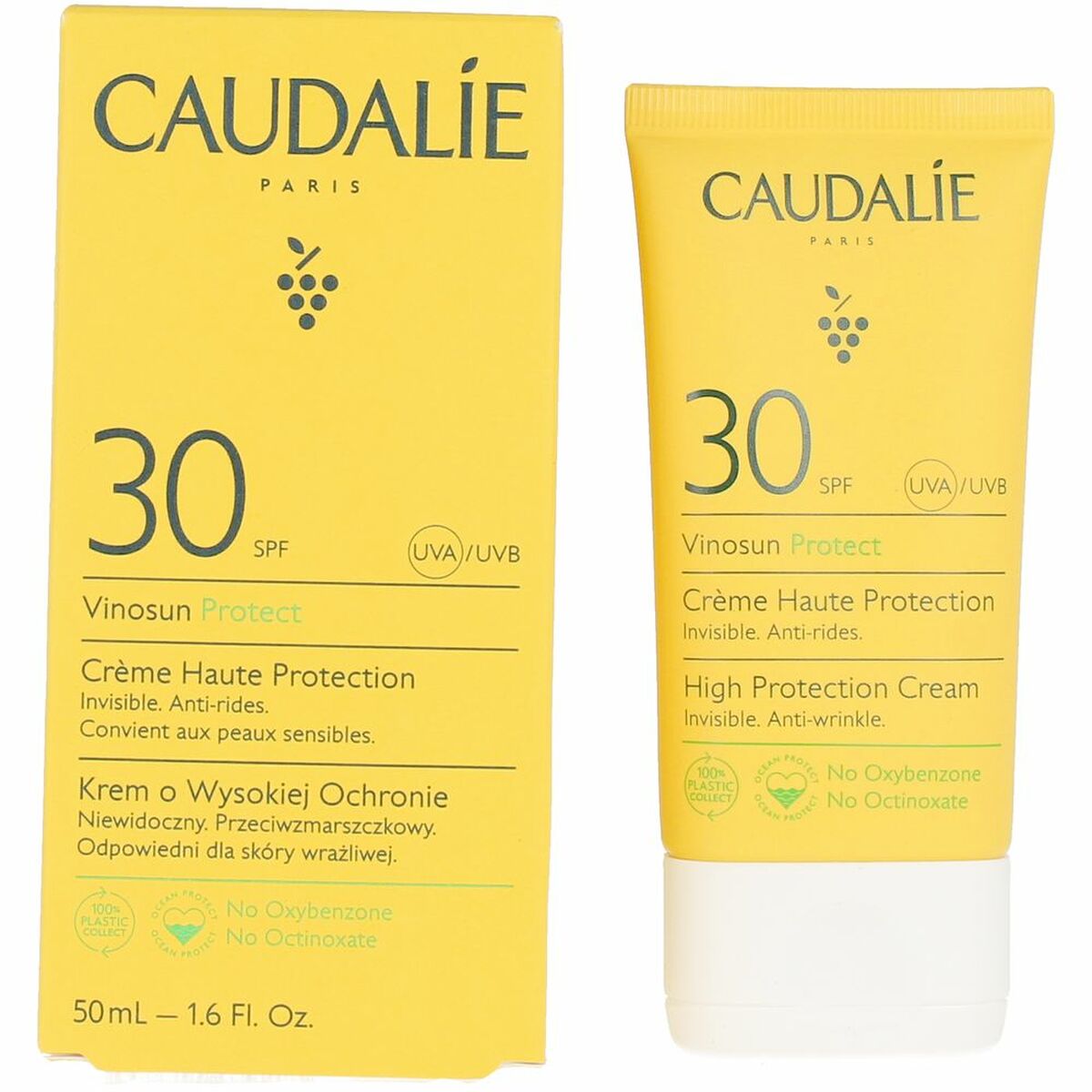 Sun Block Caudalie Vinosun Cream Anti-Wrinkle Spf 30 50 ml Caudalie