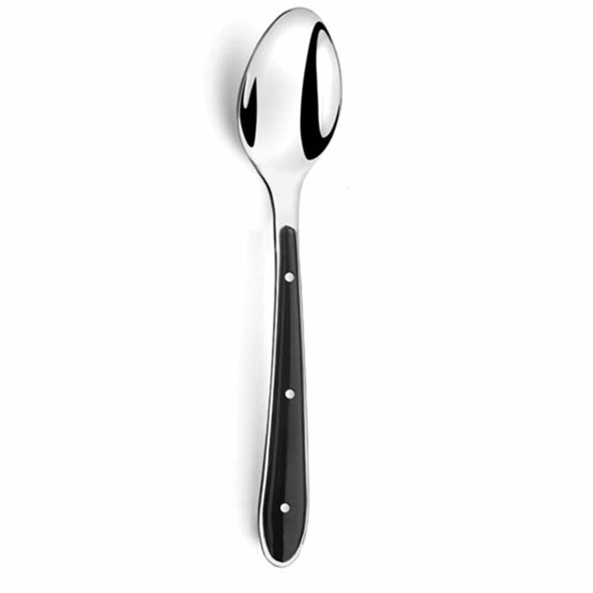 Dessert spoon Amefa Bistro Metal Bicoloured (13,4 cm) (Pack 6x) Amefa