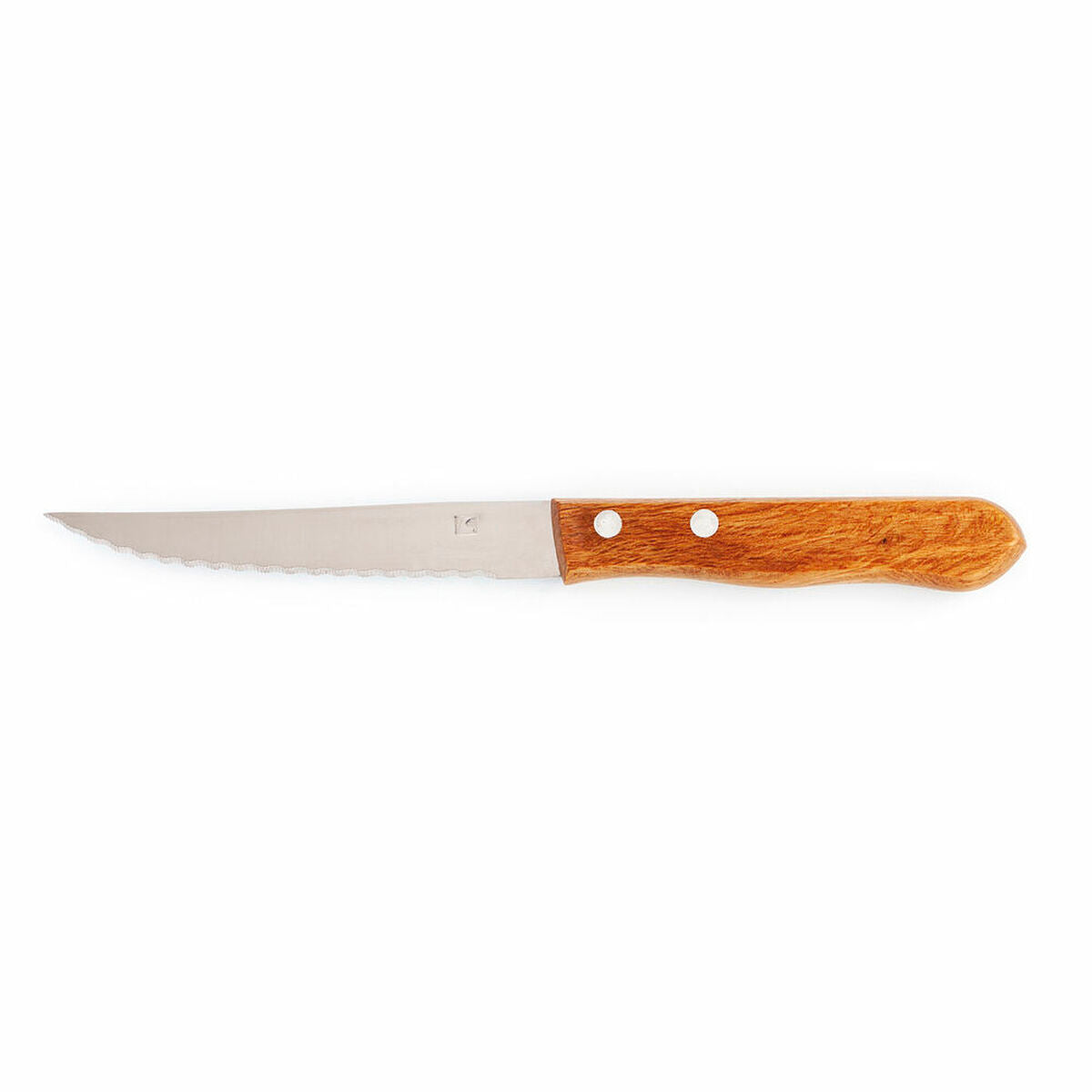 Meat Knife Amefa Steak Madera Steel Metal 12 Units 20,5 cm (Pack 12x) Amefa