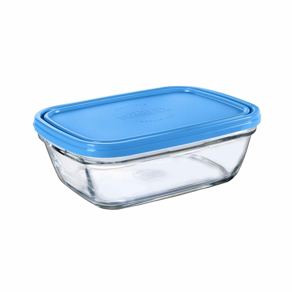 Rectangular Lunchbox with Lid Duralex Freshbox Blue 1,1 L Duralex