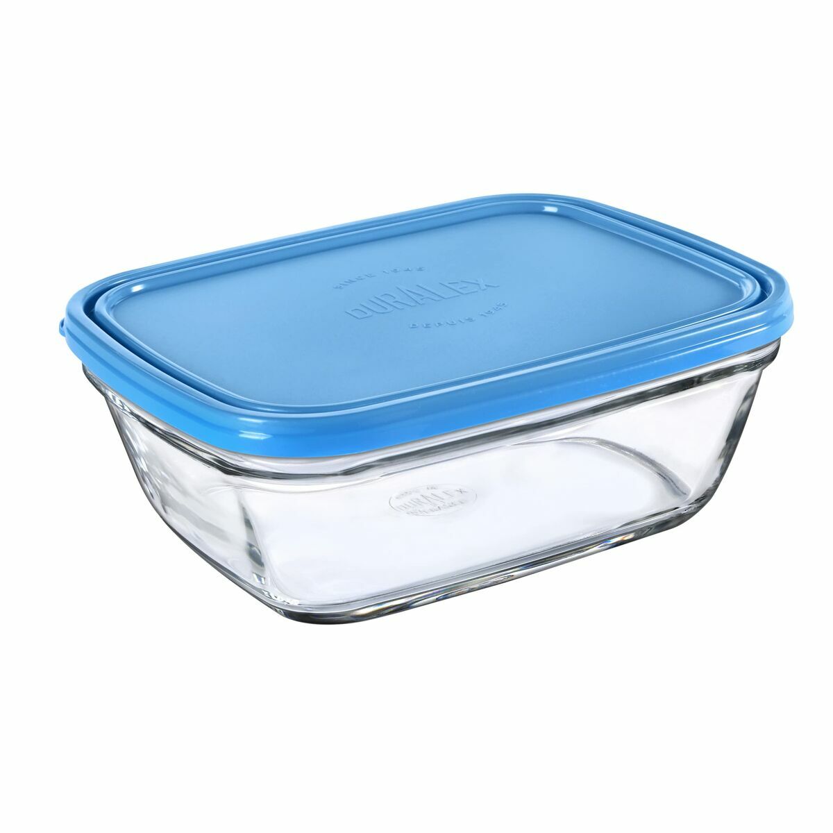 Rectangular Lunchbox with Lid Duralex Freshbox Blue 1,7 L Duralex