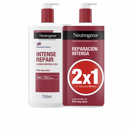 Body Lotion Neutrogena REPARACIÓN INTENSA 750 ml x 2