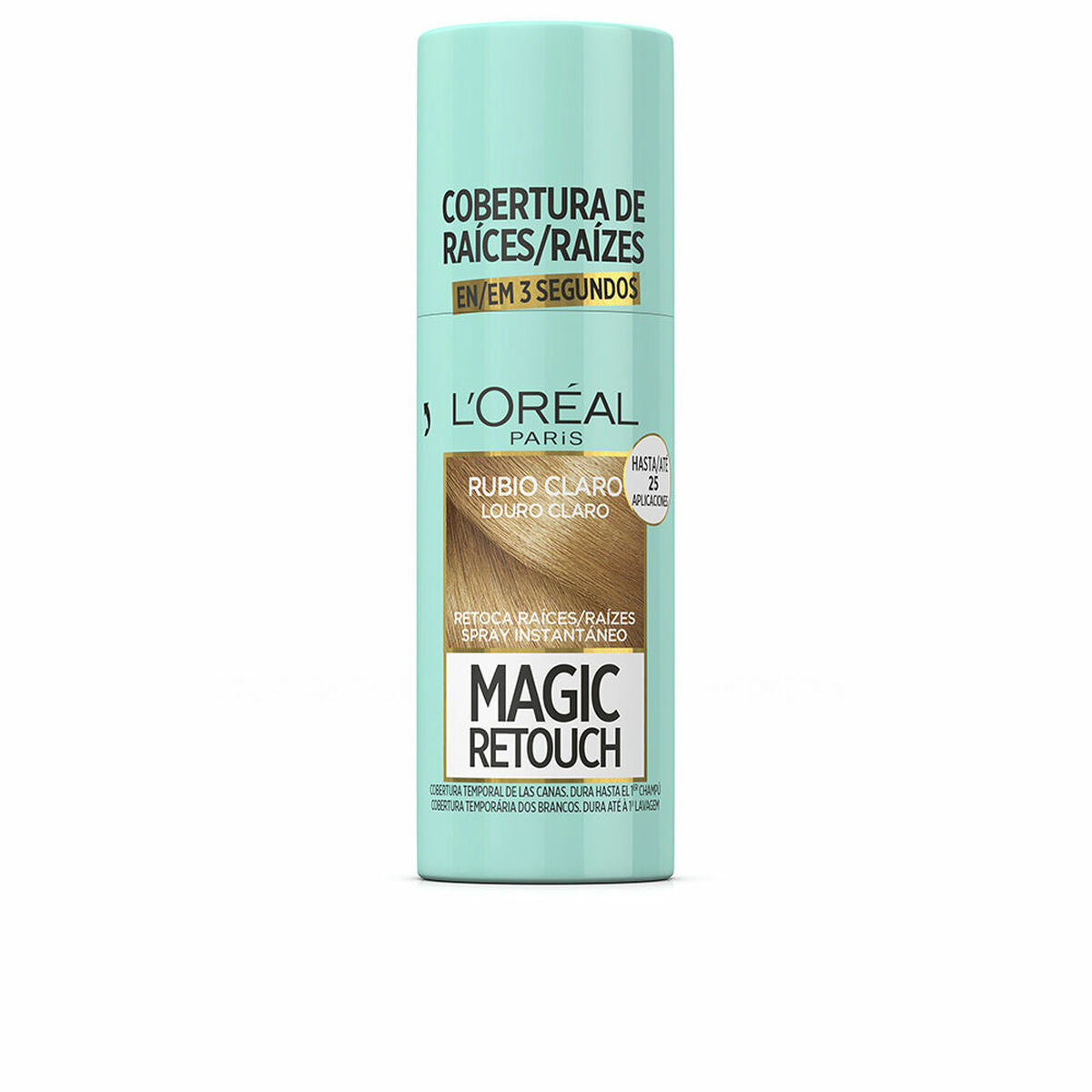 Temporary Corrector Spray for Roots L'Oréal Paris Magic Retouch Light Blonde Nº 8.0-rubio claro 75 ml LOréal Paris