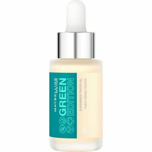 Liquid Make Up Base Maybelline Green Edition Nº 10 Oil (20 ml)